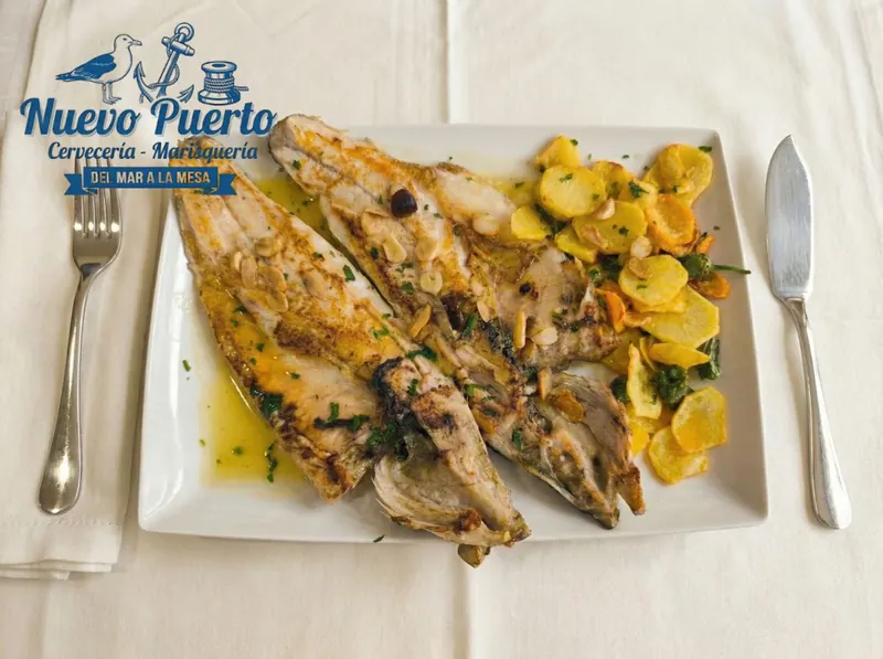 Pargo a la plancha