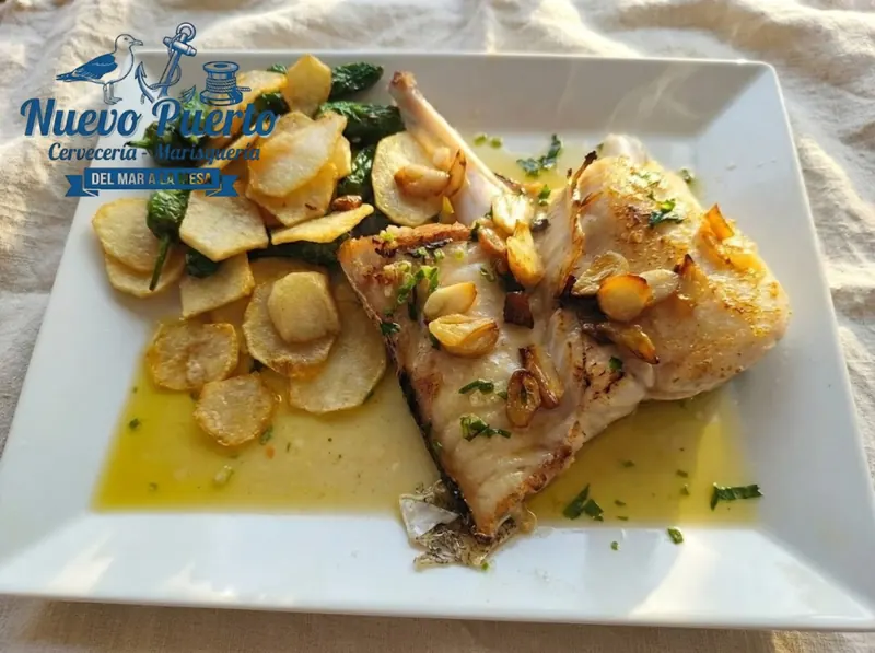 Lubina a la plancha