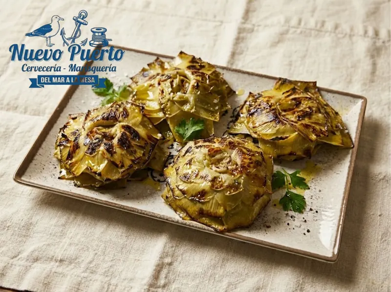 Alcachofas a la plancha
